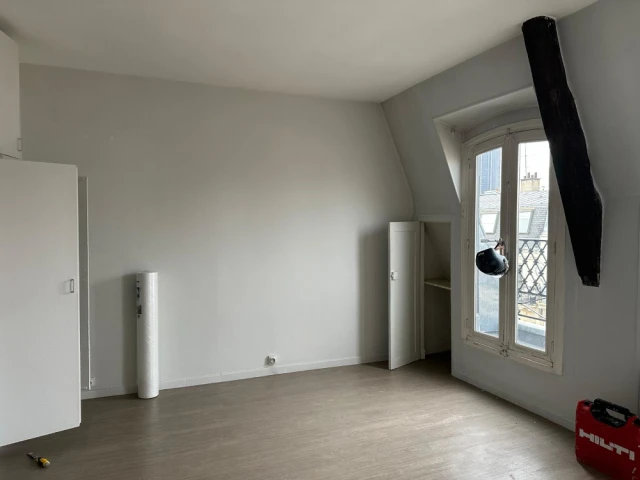 Le coin salon avant les travaux 