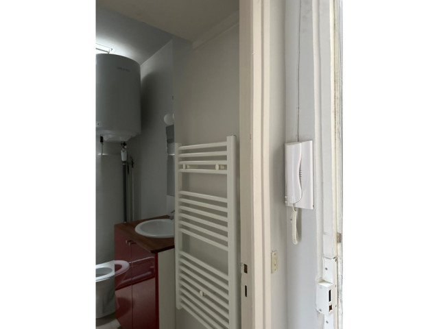 La salle de bain avant les travaux 