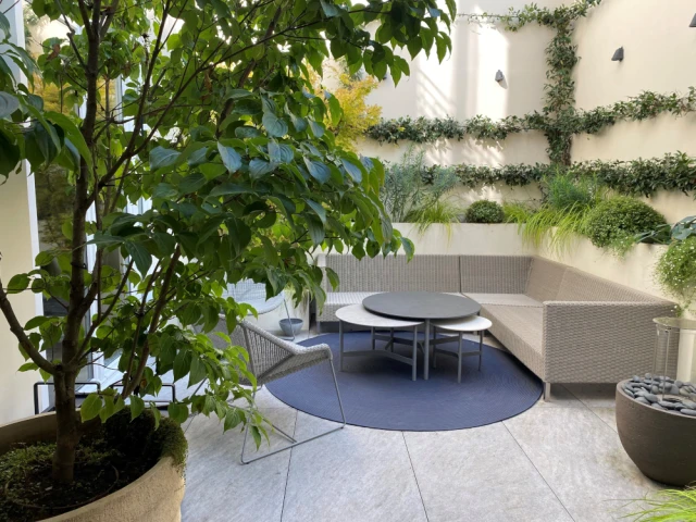 La nouvelle terrasse 