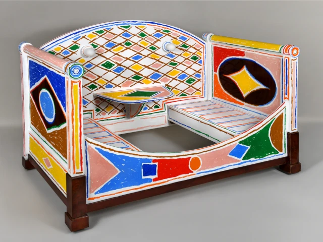 Table T&ecirc;te-&agrave;-t&ecirc;te, Alexandre Benjamin Naver, ch&acirc;teau de Ch&acirc;teaudun 