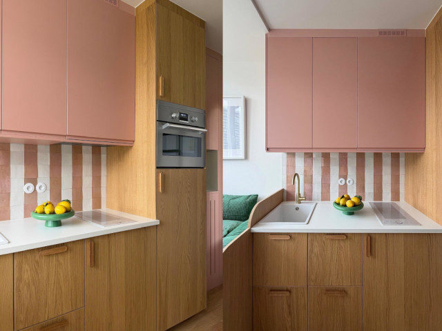 La cuisine apr&egrave;s les travaux 