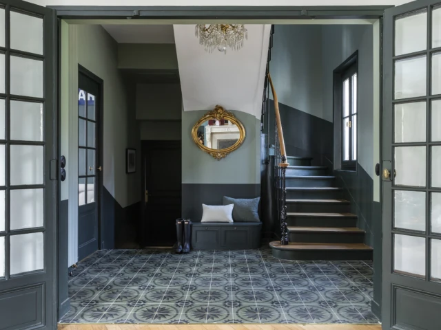 L'entr&eacute;e de la maison apr&egrave;s les travaux 