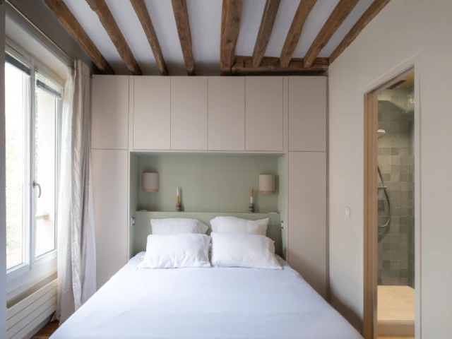 La chambre parentale apr&egrave;s les travaux 