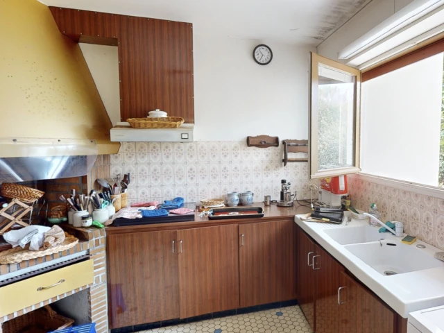 La cuisine avant les travaux 