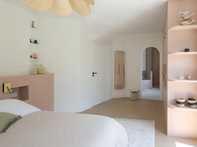 Un plan en enfilade  - La nouvelle suite parentale 