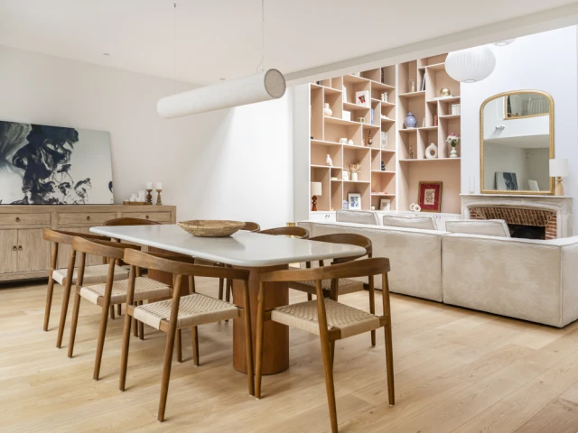 La pi&egrave;ce &agrave; vivre apr&egrave;s les travaux 