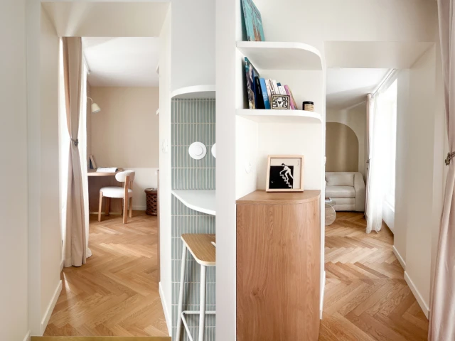 La chambre apr&egrave;s les travaux 