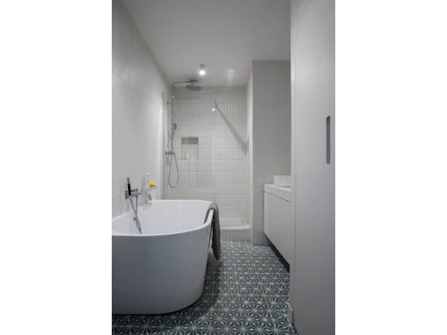 La nouvelle salle de bain des enfants 