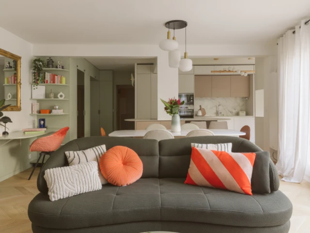 L'appartement apr&egrave;s les travaux 