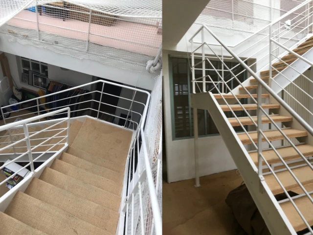 L'escalier avant les travaux 