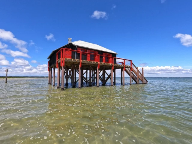 Cabane tchanqu&eacute;e bassin d'Arcachon