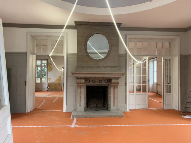 Le restaurant avant les travaux 
