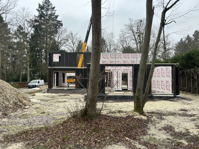 L'assemblage des murs 