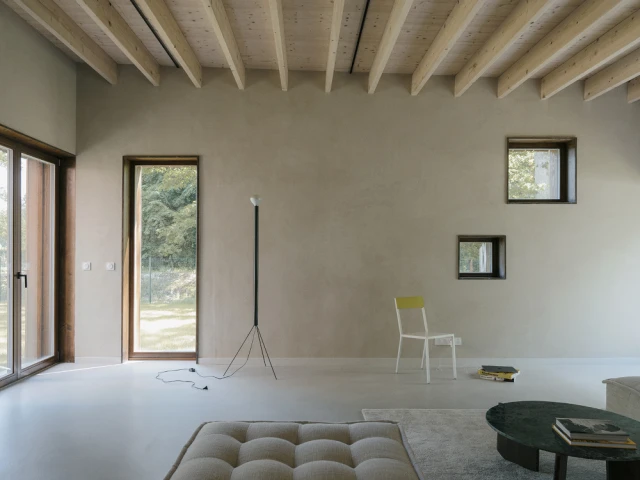 Le salon de la maison 