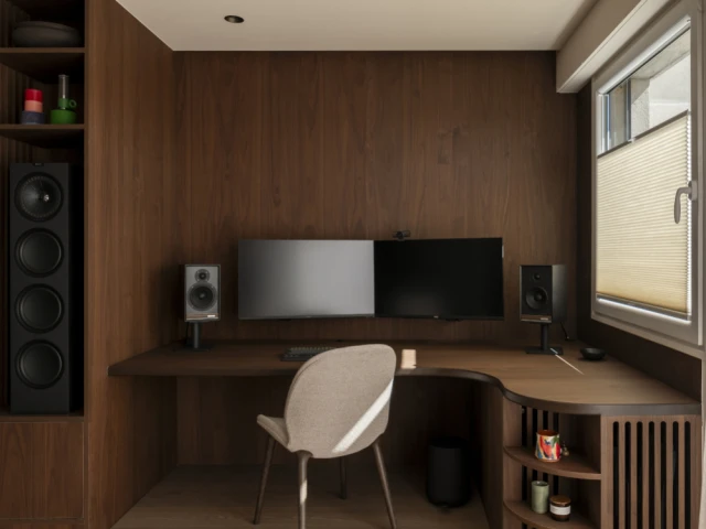 Le bureau apr&egrave;s les travaux 