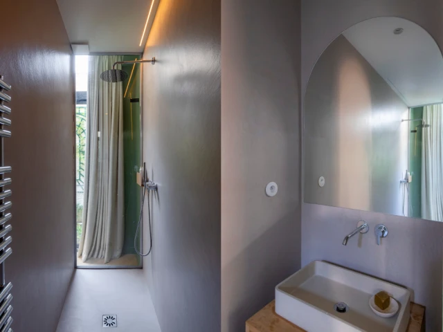 La salle de douche 