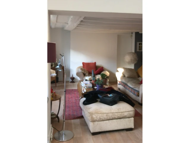 Le salon avant la r&eacute;novation 
