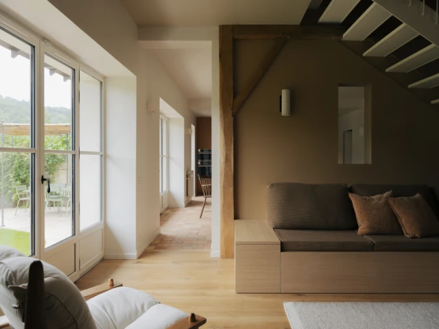 La maison apr&egrave;s les travaux 