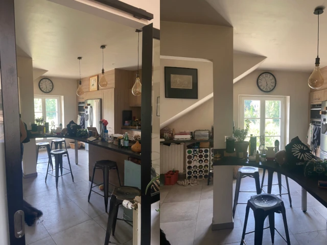 La cuisine avant les travaux 