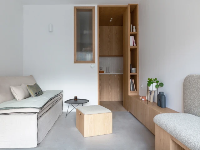 Le studio apr&egrave;s la r&eacute;novation 