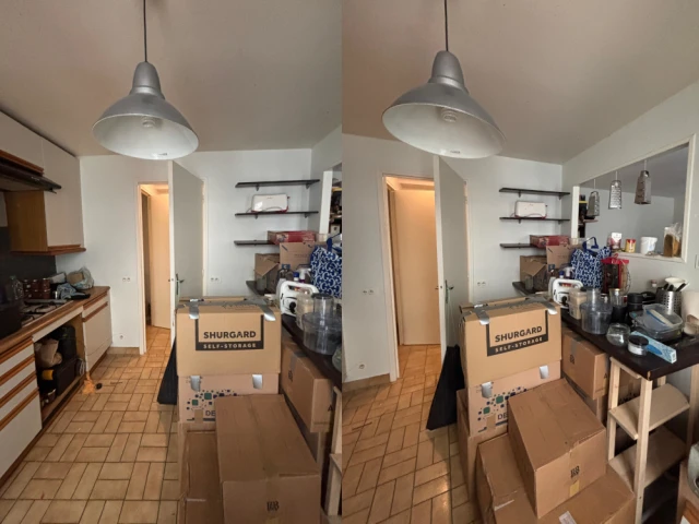 La cuisine avant les travaux 