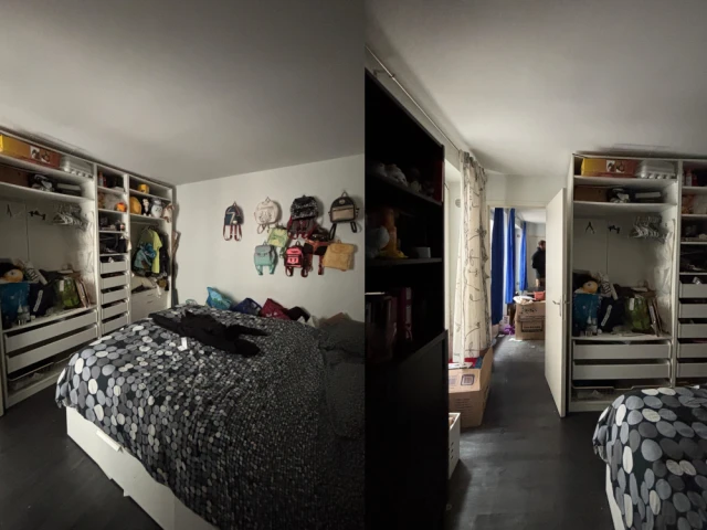 La chambre avant les travaux 