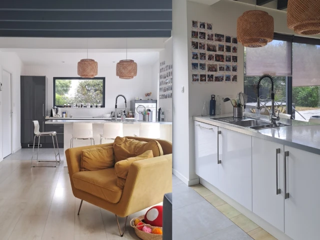 La cuisine avant les travaux 