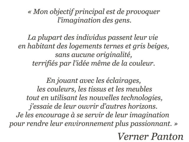 citation Verner Panton