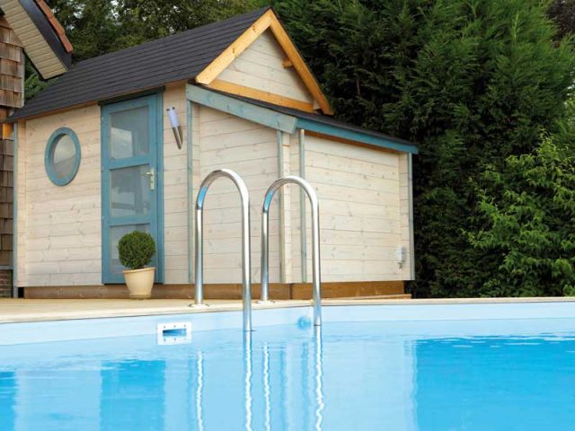 Pool house Wood-Line
