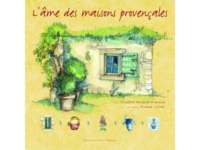 Maison provençale - illustration - Livre