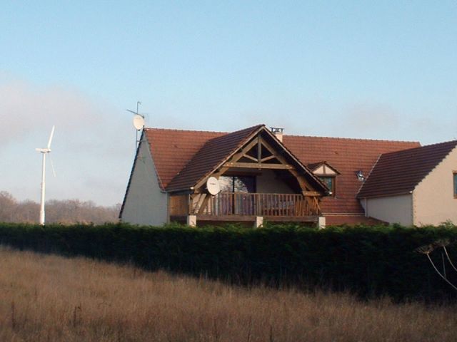 Une éolienne dans mon jardin