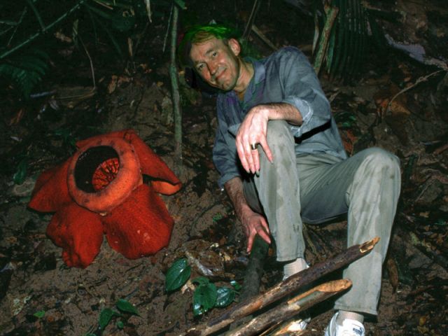 Patrick Blanc lors d'un voyage en Thaïlande.