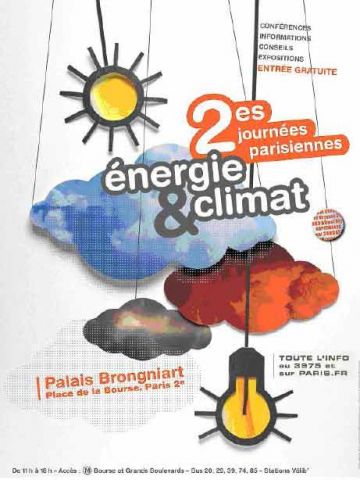 affiche deuxième journées parisiennes climat