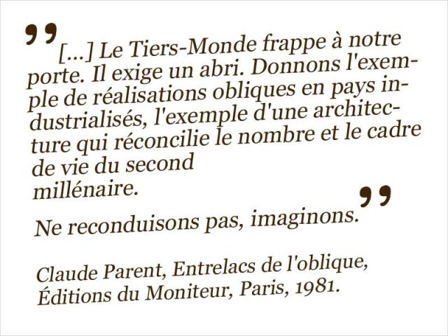 citation Claude Parent