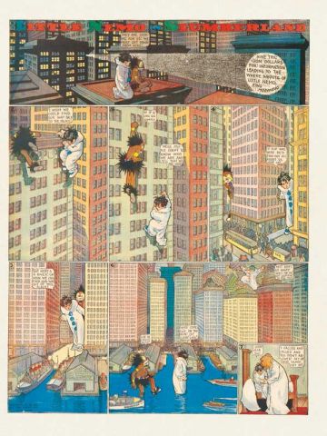 Little Nemo, Windsor McCay, 1907. Cliquez pour zoomer.