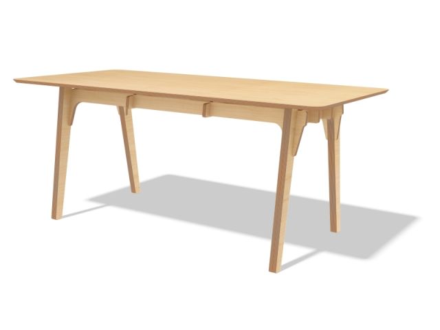 Table "Edifice", pièce éditée par l'Edito. Design : Philippe Riehling.