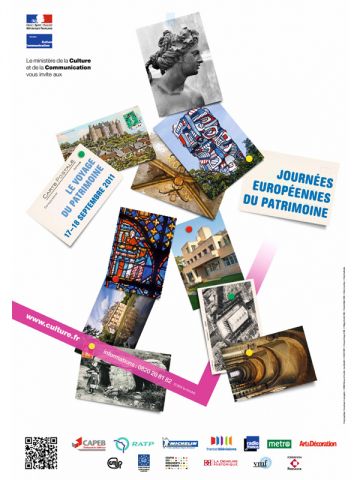 affiche journées patrimoine 2011