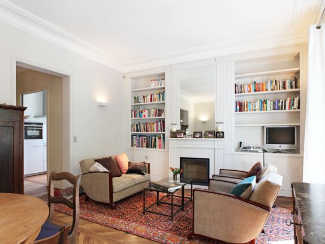 1 appartement rénové dans 1 style "classique épuré"