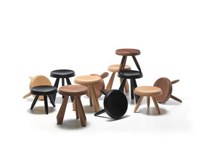 tabourets Charlotte Perriand