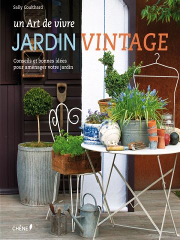 Jardin vintage - couverture livre