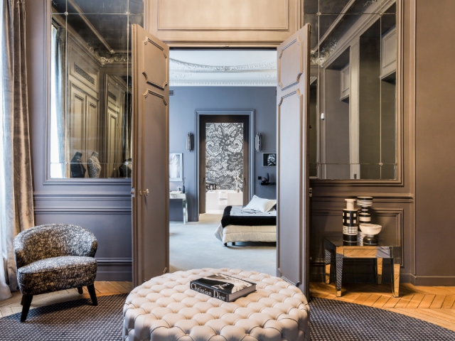 1 appartement rénové dans 1 esprit haute couture