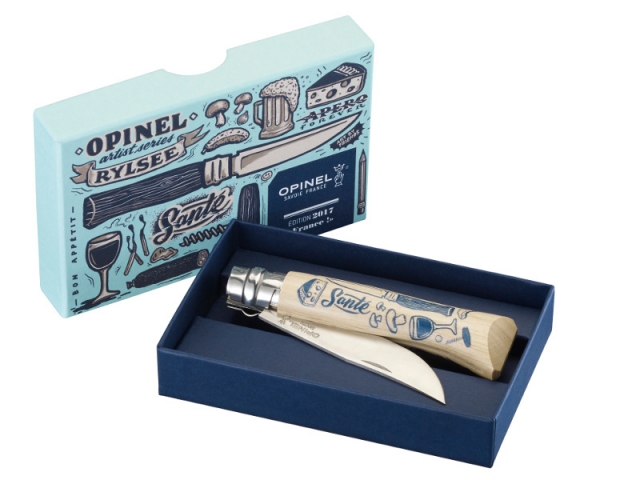 Le coffret Opinel n°8 signé Rylsee