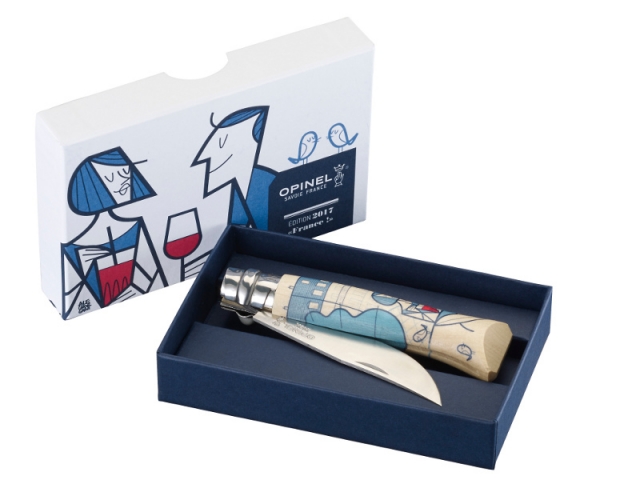 Le coffret Opinel n°8 signé Ale Giorgini