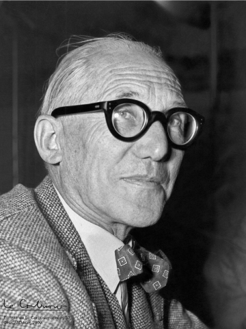 Portrait de Le Corbusier (1887-1965) 