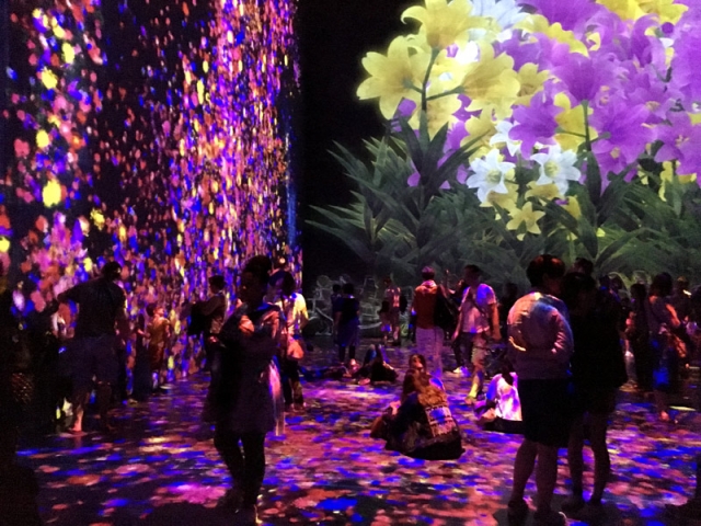 teamLab : Au-delà des limites, un voyage immersif dans un monde virtuel