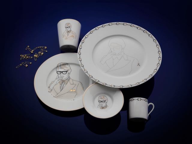 Chers Parisiens, Maison Fragile x Jean-Michel Tixier. Grande assiette : 68 &euro;, petite assiette : 58 &euro;, tasse à café : 48 &euro;, timbale : 50 &euro;