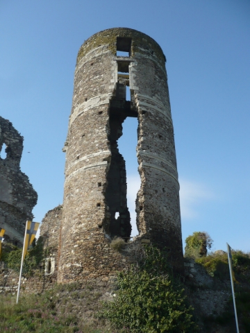 Château de Gilles de Rais à Champtocé-sur-Loire