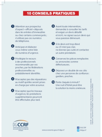 Les 10 conseils pratiques