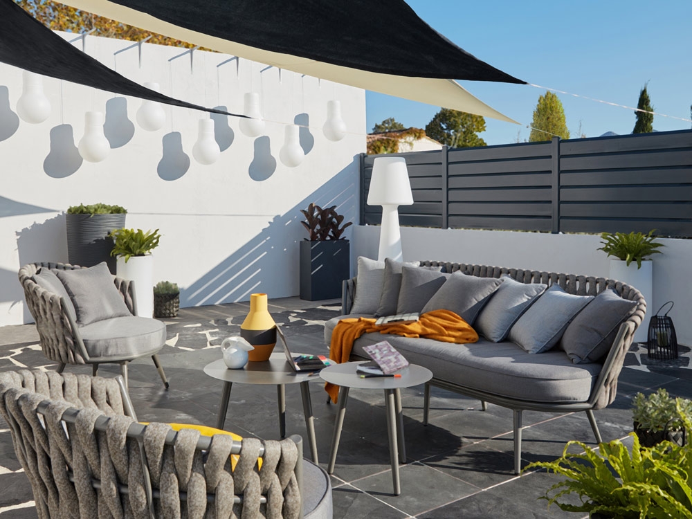 Terrasse et balcon : 33 idées déco pour se protéger du vis-à-vis