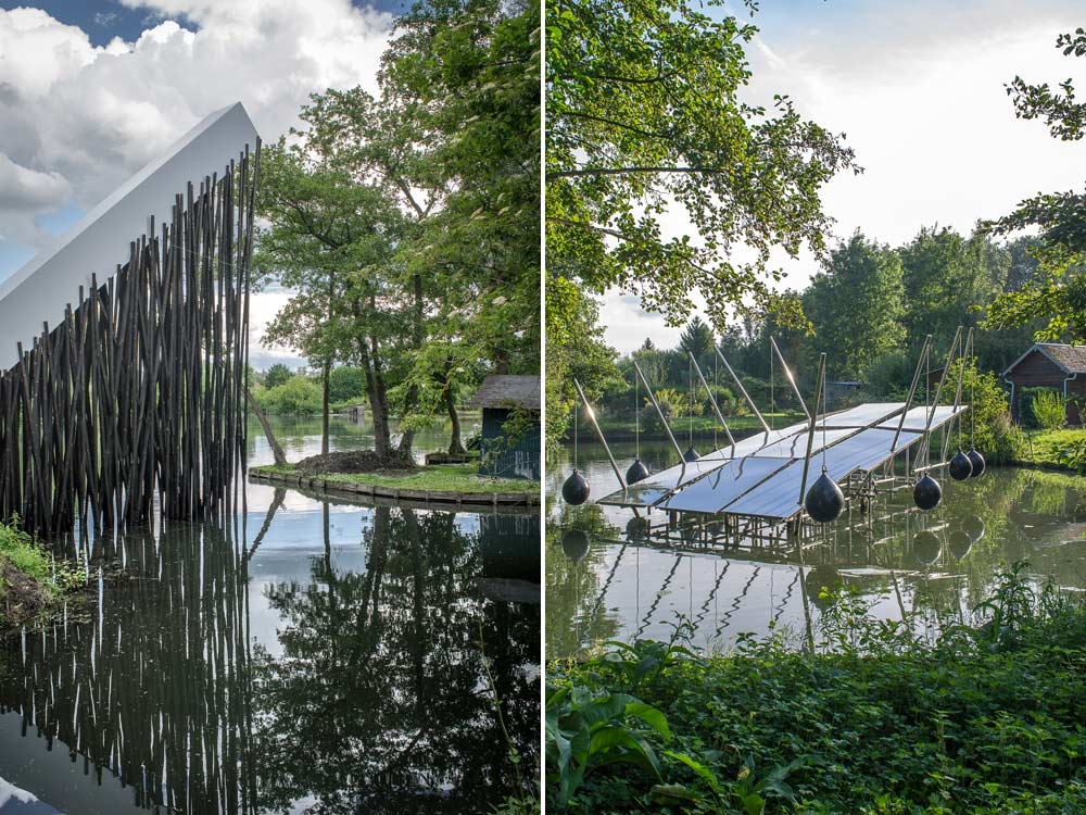 Affaissement, Simon Augade (création 2019) et Miroir aux alouettes, Boris Chouvellon (création 2014)